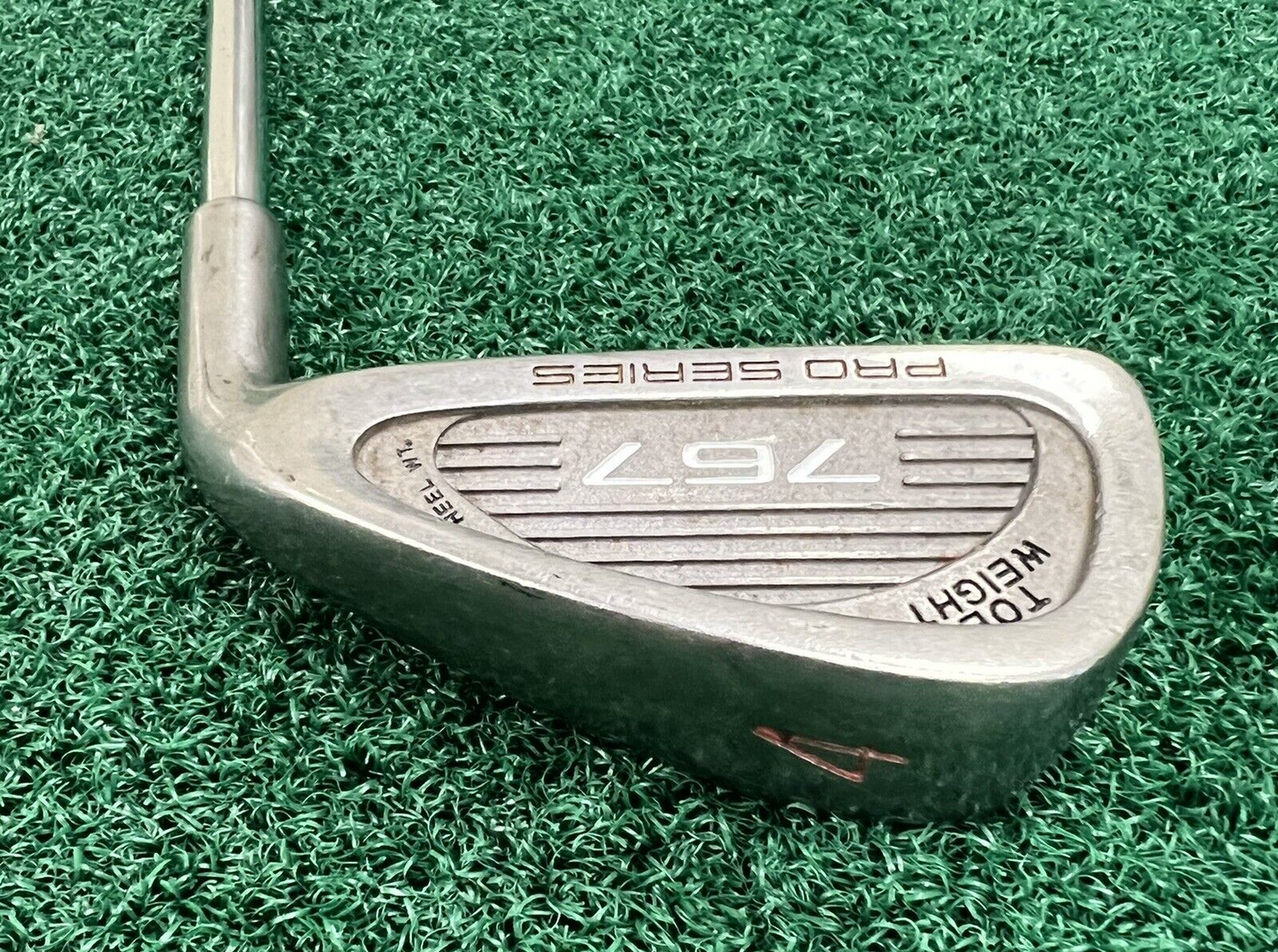 Tommy Armour 767 Single 4 Iron Pro Series Toe Weighted MRH Steel Shaft