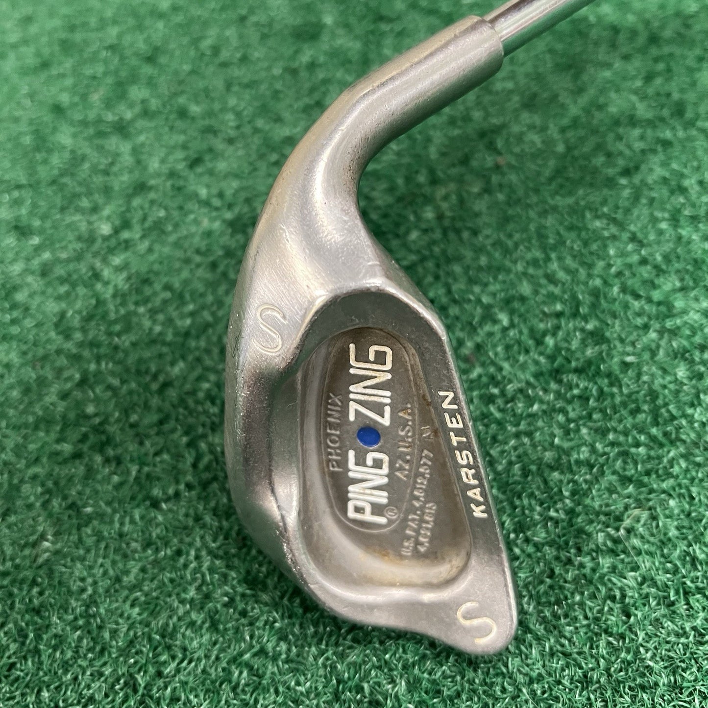 PING Zing Blue Dot Sand Wedge SW Men's Right Hand Steel Shaft KT-M MRH