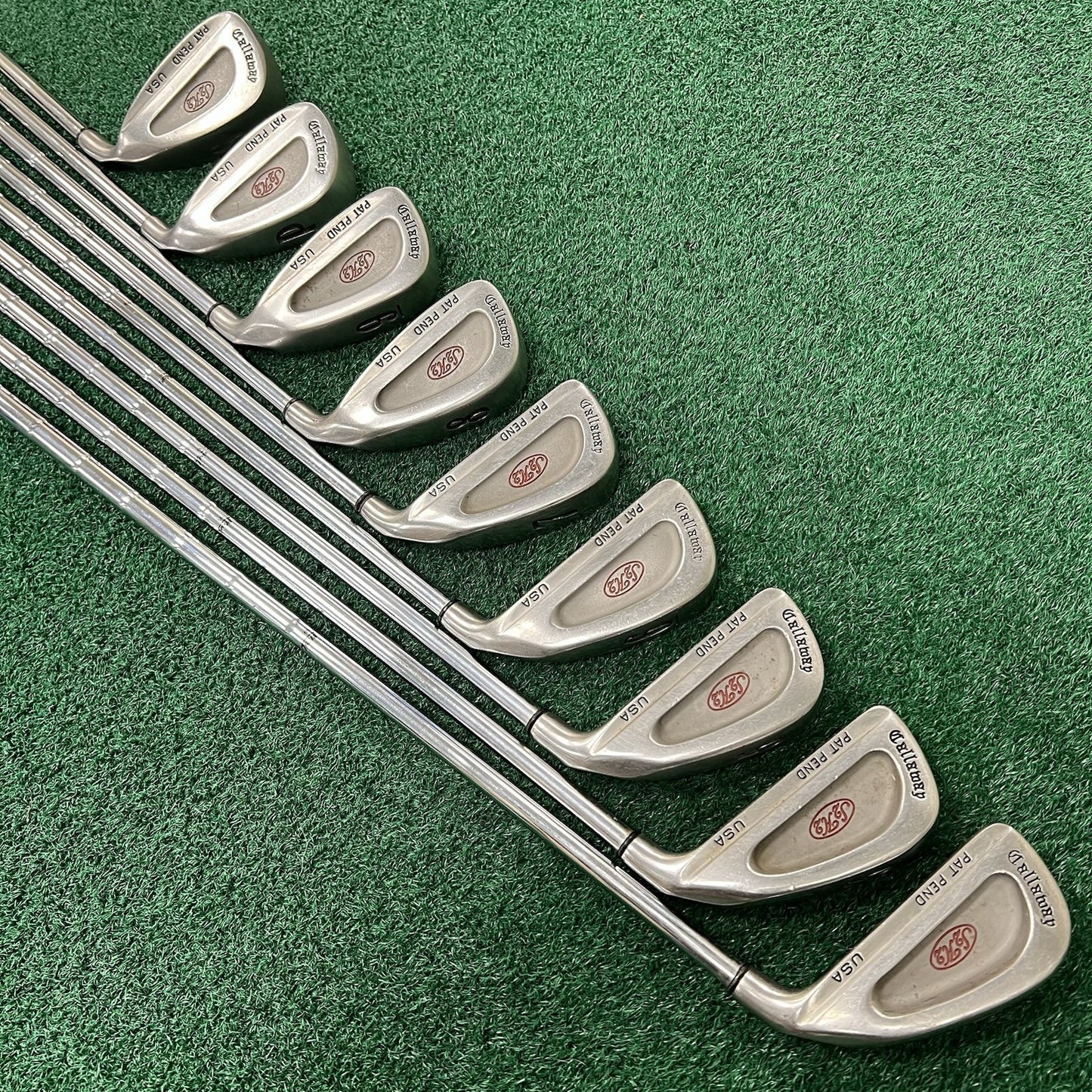 Callaway Golf S2H2 Iron Set 3-SW Memphis 10 Uniflex Steel Shafts MRH NEW GRIPS!