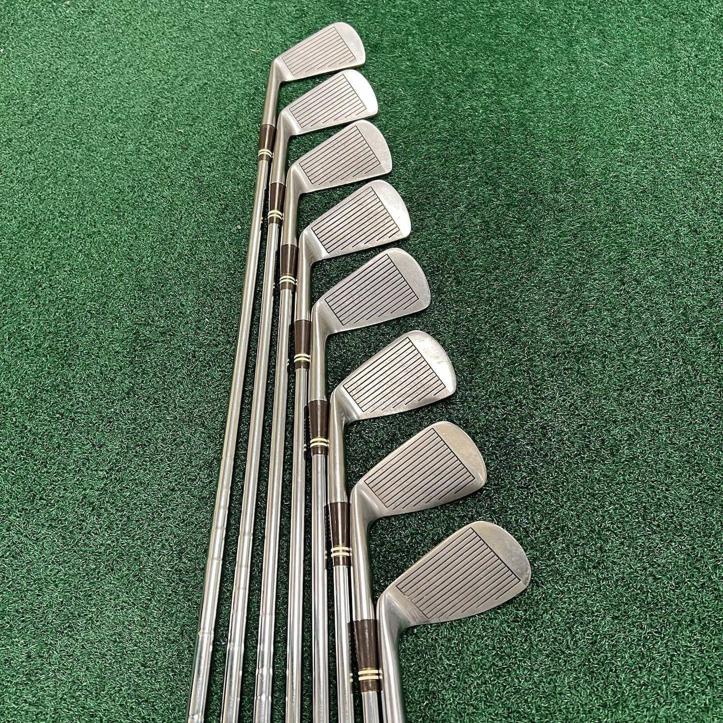 Rare Vintage MacGregor VIP Jack Nicklaus 3-PW MRH Medium Flex Steel Shafts