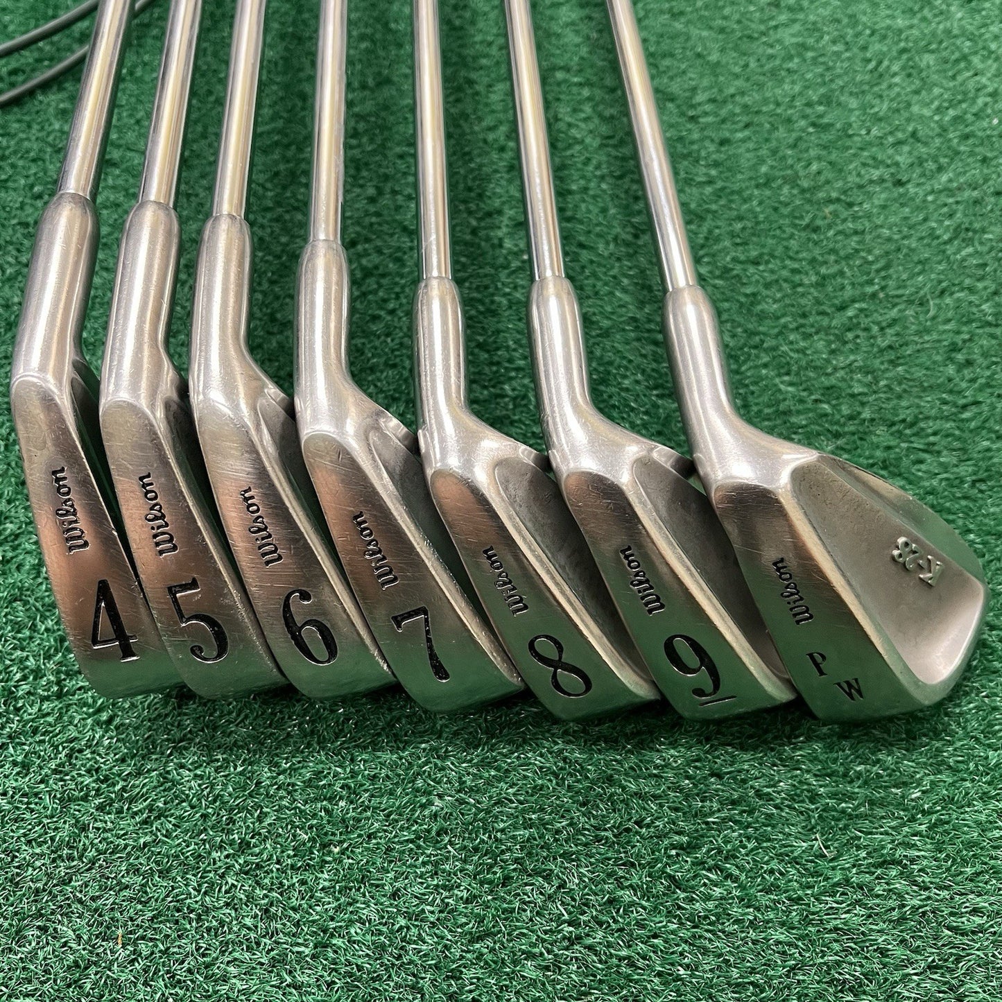 Wilson K-28 Iron Set Right Handed Regular Flex Steel Shaft 4-PW Golf Clubs