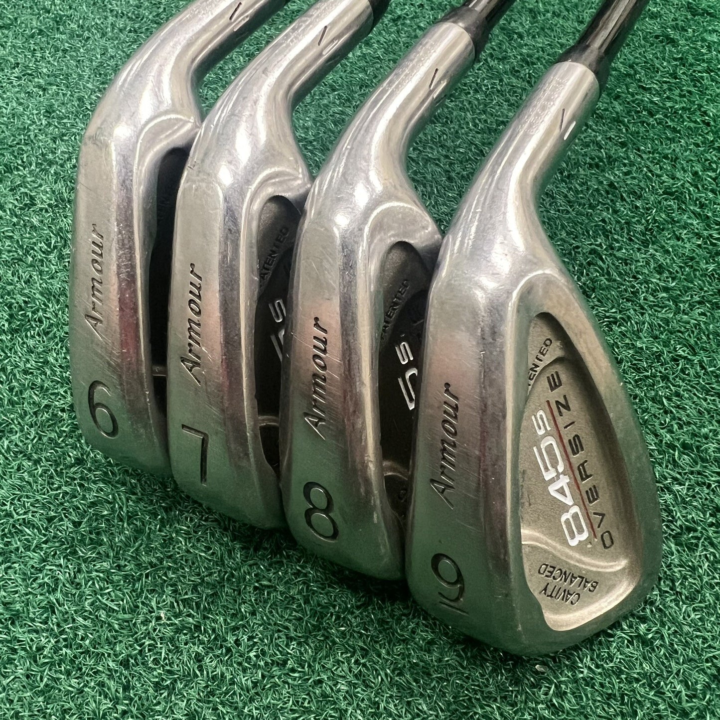 Tommy Armour 845s OS Cavity Back 6, 7, 8, 9 Irons Men's Right Hand Regular Flex