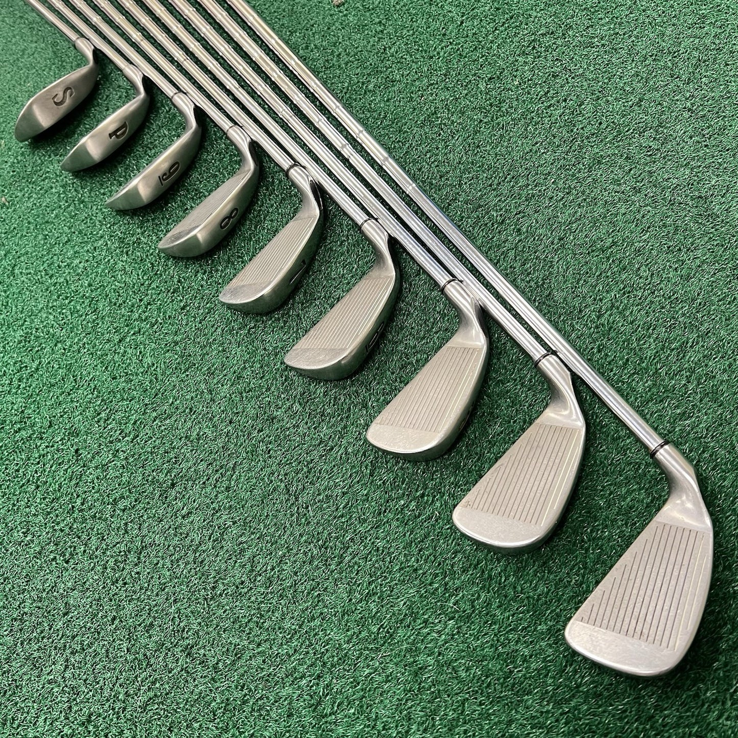 Callaway Golf S2H2 Iron Set 3-SW Memphis 10 Uniflex Steel Shafts MRH NEW GRIPS!