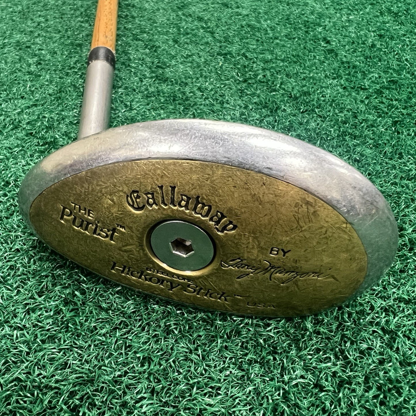 Callaway “The Purist” Tony Manzoni Hickory Stick Putter 33.5" Men's Right Hand