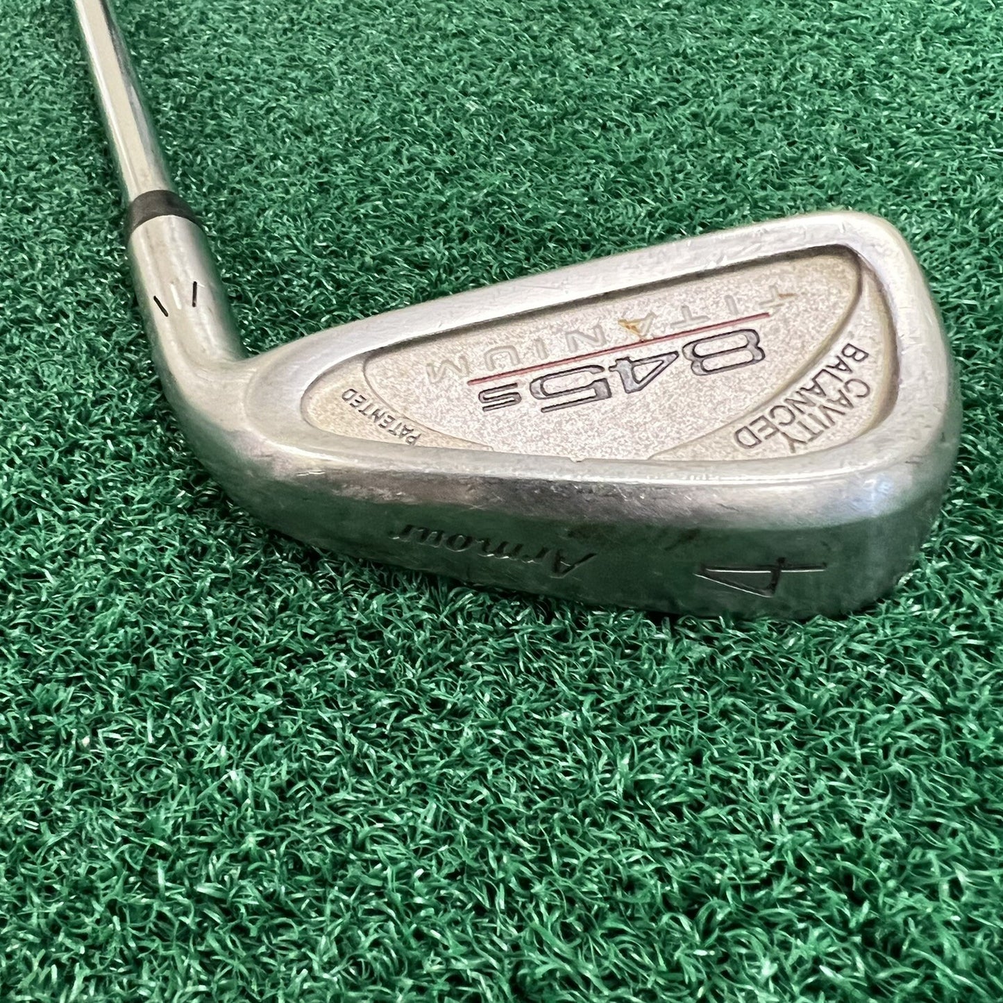 Tommy Armour 845s Titanium Single 4 Iron 38.5" MRH Steel Shaft Sensicore Stiff