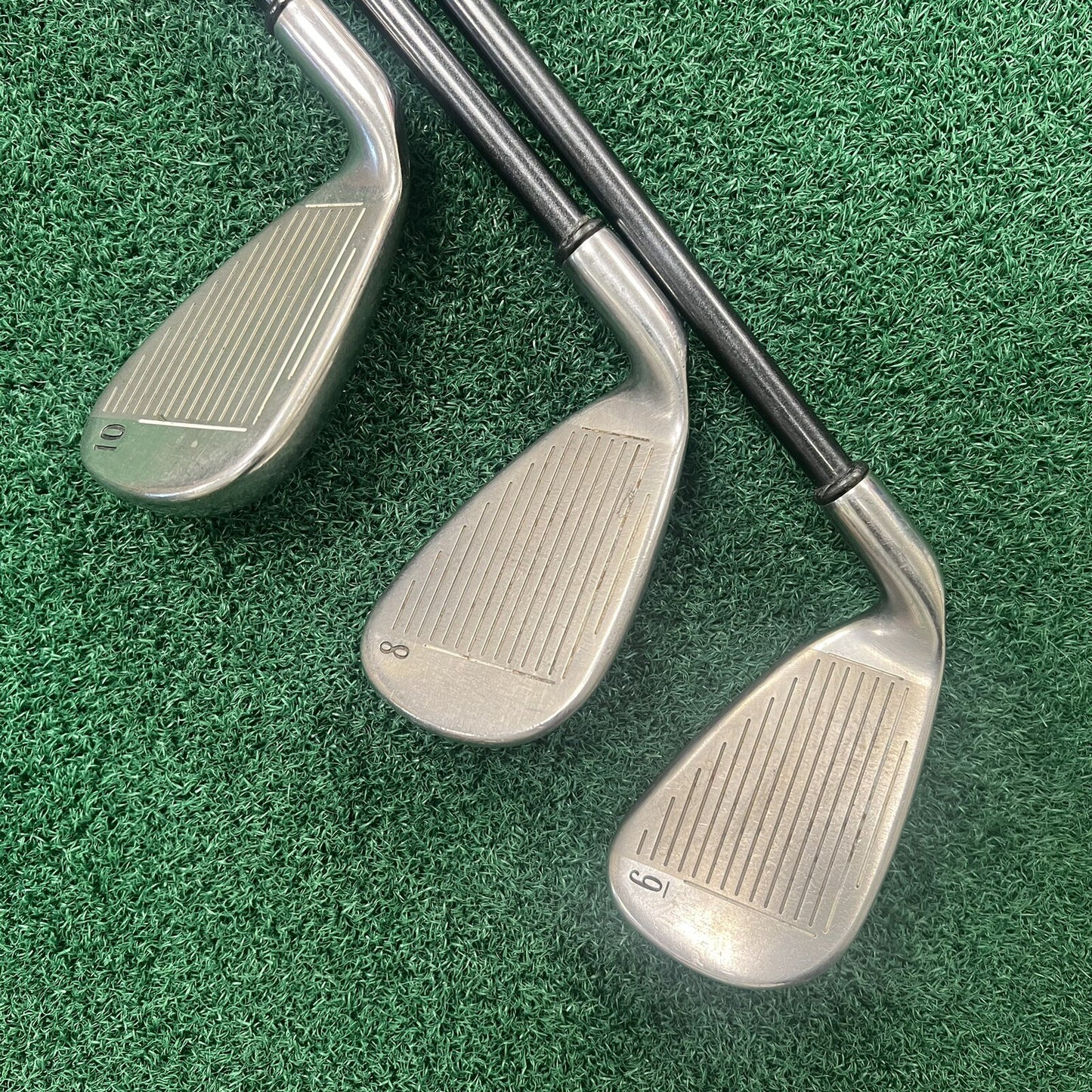 2002 Callaway Big Bertha 6-8-10 Irons Firm Flex Graphite Shafts Men's Right Hand