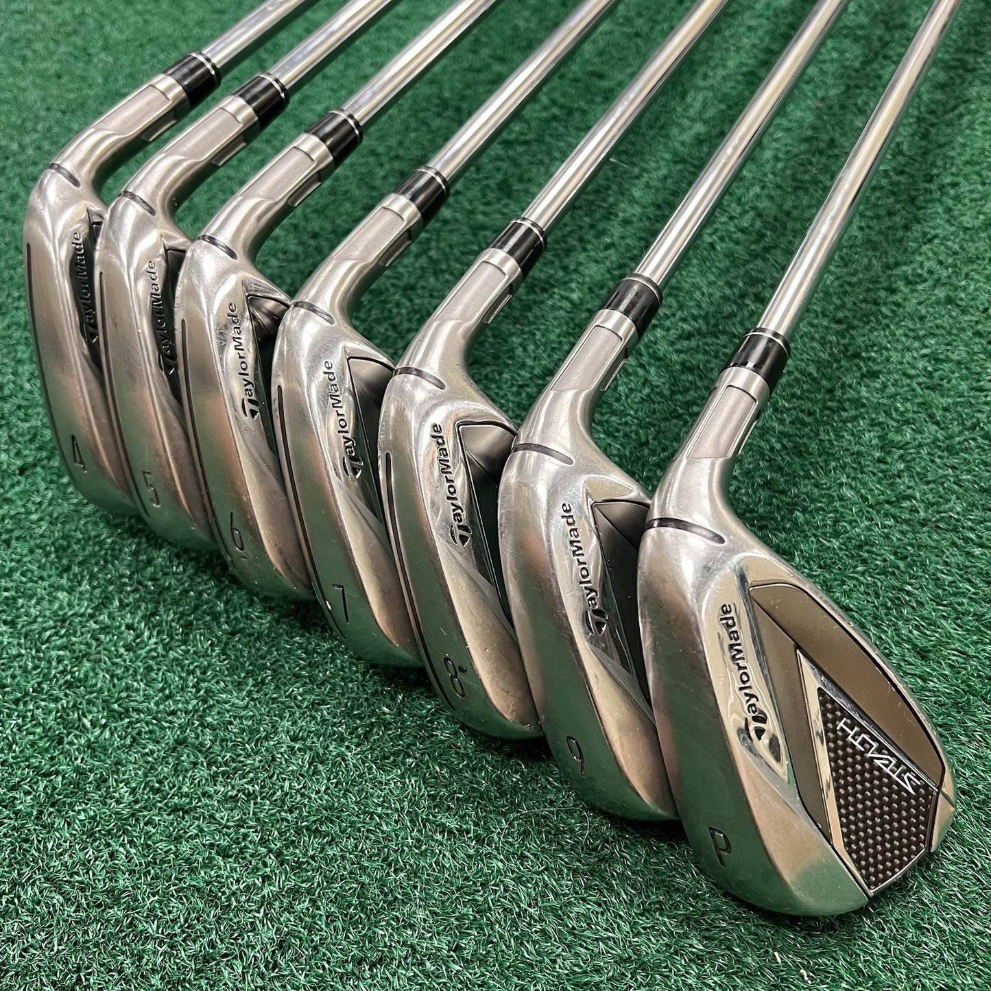 TaylorMade Stealth Iron Set 4-PW Regular Flex Steel KBS Max MT R85 Shafts MRH