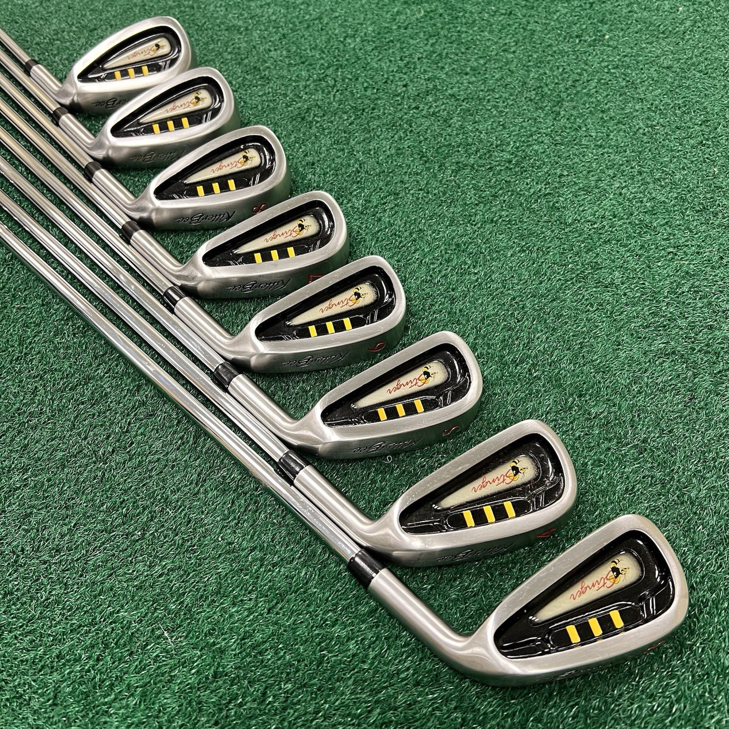Killer Bee Stinger Iron Set 3-PW Right Hand Regular Flex Steel Shafts ORIGINAL!