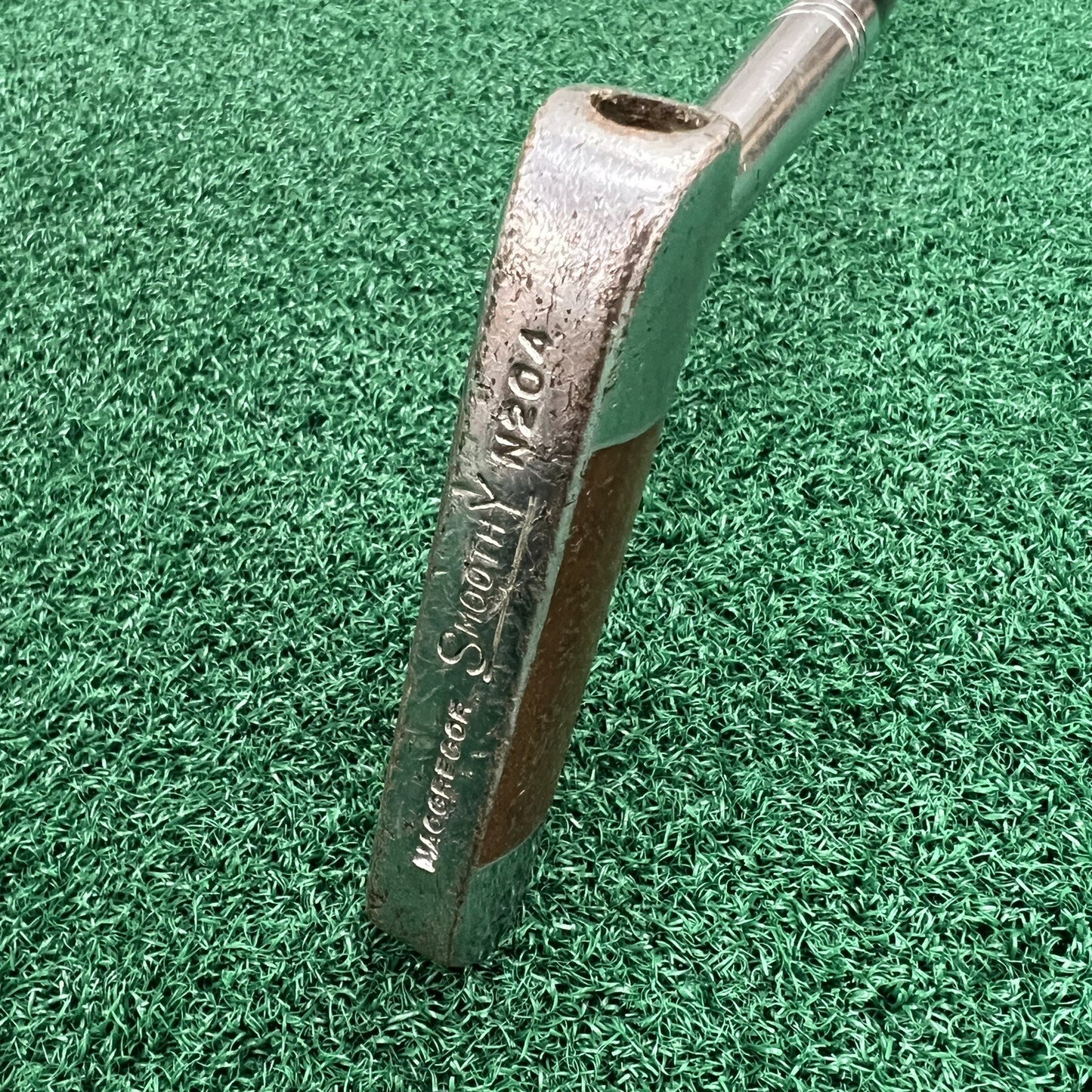 MacGregor Smoothy N204 W/Copper Face Insert Putter Right 35" Steel Shaft