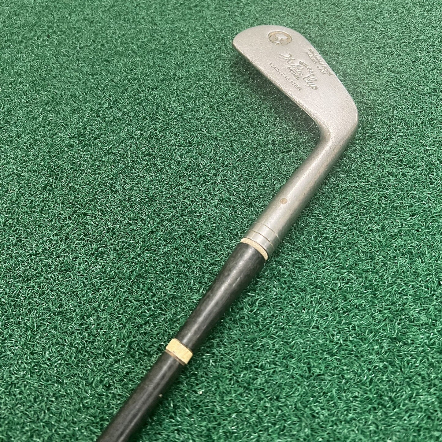 Wilson Deluxe Mashie Walker Cup No. 4101 Single 2 Iron Steel Shaft MRH 38" RARE!