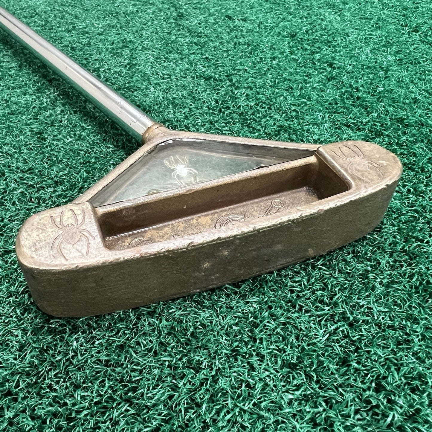 Vintage Spider Putter By Confidence Right Handed Blade Putter Steel Shaft 35"