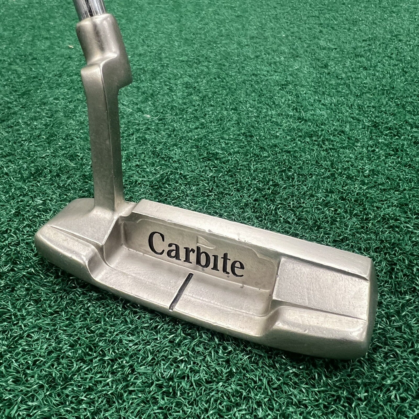 Carbite Polar Balanced DC Blade Putter Right Hand Steel Shaft NEW GRIP! 35"