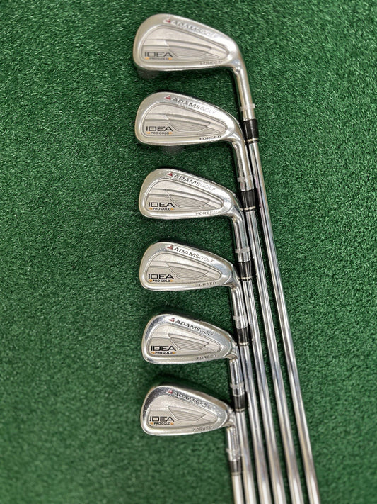 Adams Golf Idea Pro Gold Forged 5-PW Project X Rifle 5.0 Regular Rifle Steel