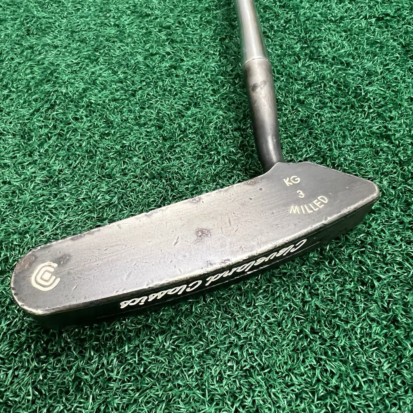 Cleveland Classics KG 3 Milled Blade Putter Men's Right Hand Steel Shaft 35.5"