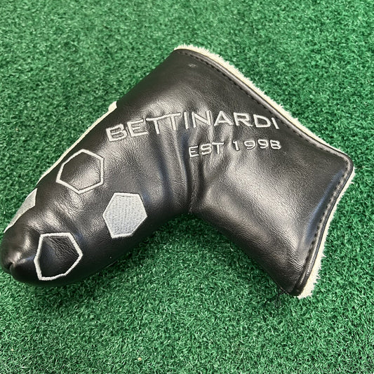 Bettinardi Golf Studio Stock HEX Black Blade Putter Head Cover Made in the USA