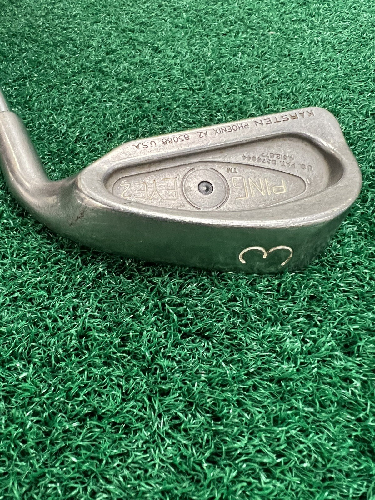 Ping Eye 2 Black Dot 3 Iron KT-M Shaft Right-Handed 39" Regular Flex Steel