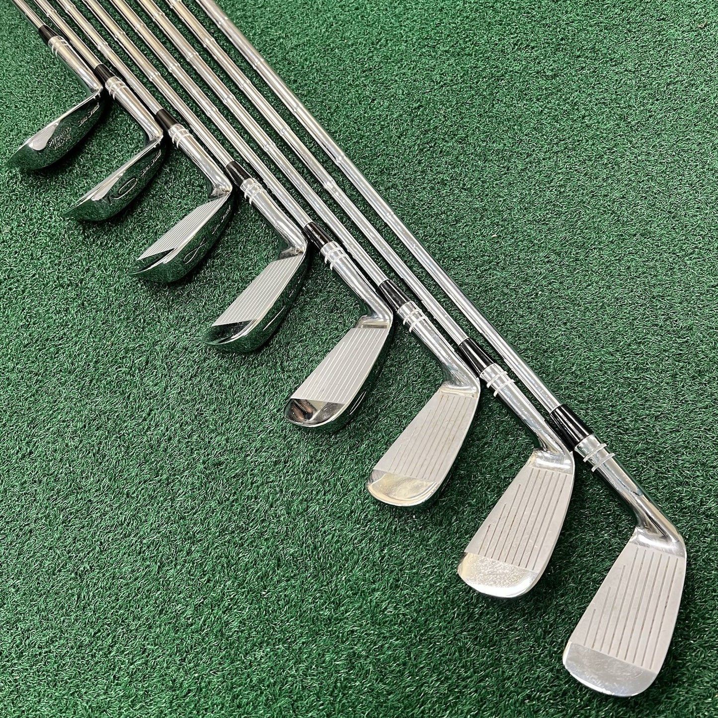 Wilson Sam Snead Blue Ridge 3-PW Iron Set Right Handed Regular Flex Steel CLEAN!