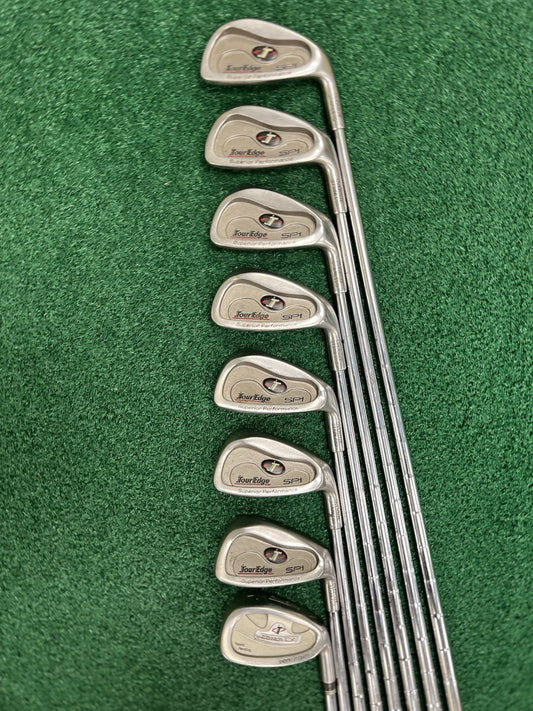 Tour Edge SP1 Oversize Beginner Iron Set Right Hand Uniflex Steel Shafts