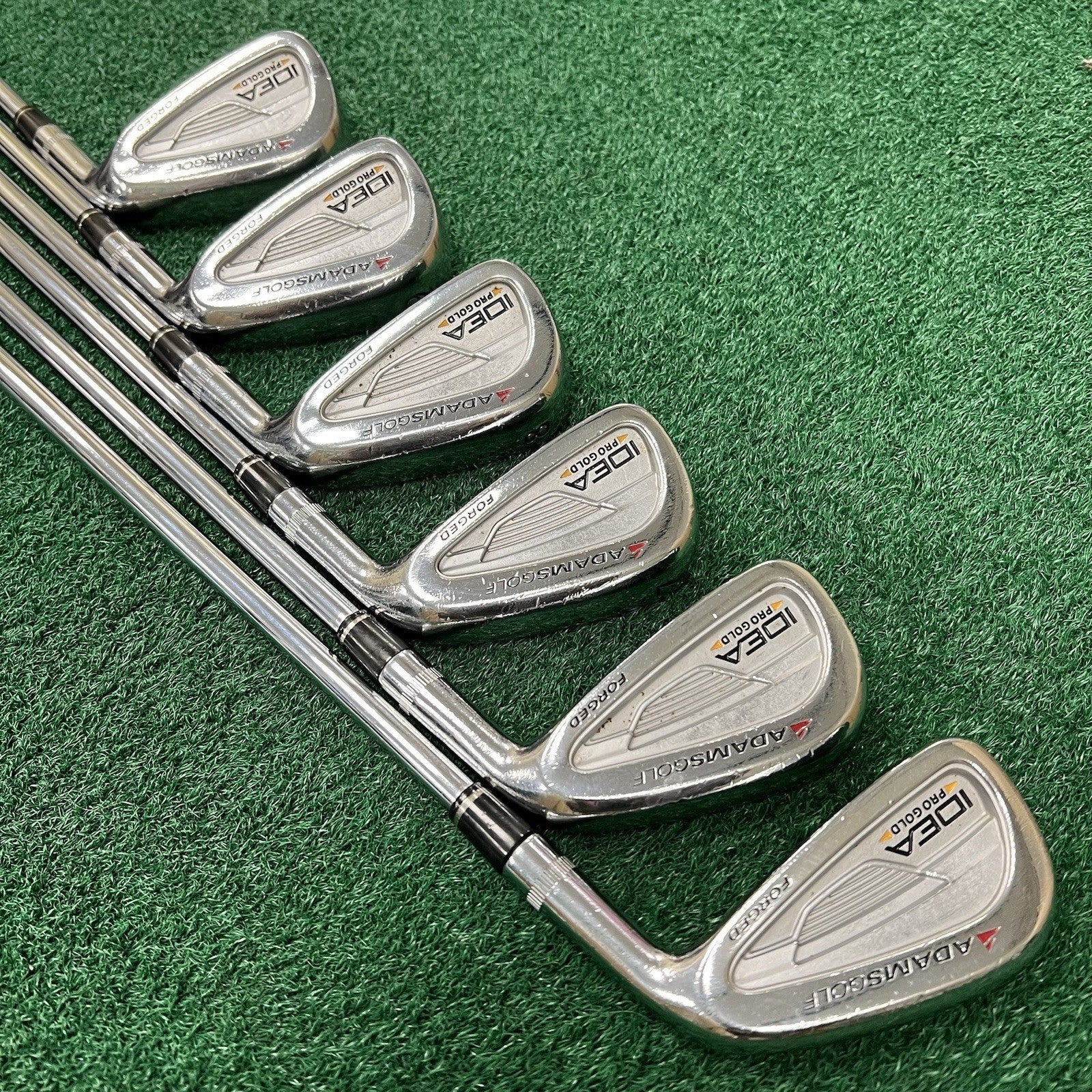 Adams Golf Idea Pro Gold Forged 5-PW Project X Rifle 5.0 Regular Rifle Steel