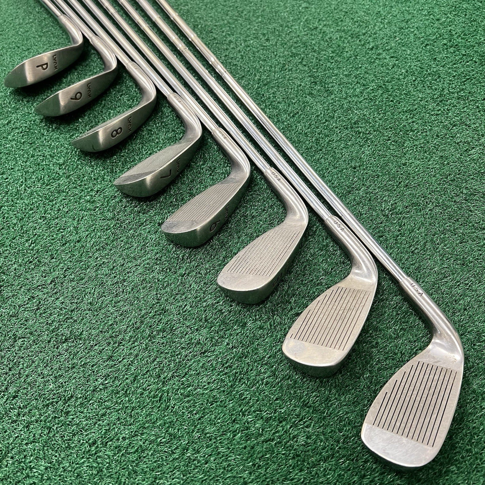 LYNX Precision Lite Iron Set 3-PW Regular Flex Steel Shafts Right Hand CLEAN!