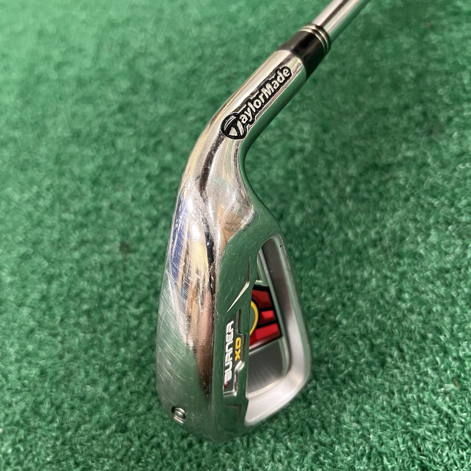 TaylorMade Burner XD 6 Iron Stiff Flex Steel Shaft Men's Right Hand 37.5"