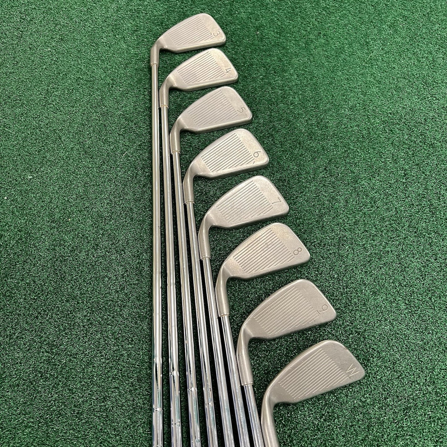 PING Zing 2 Green Dot Iron Set 3-PW JZ Stiff Flex Steel Shafts Right Hand +1/2"