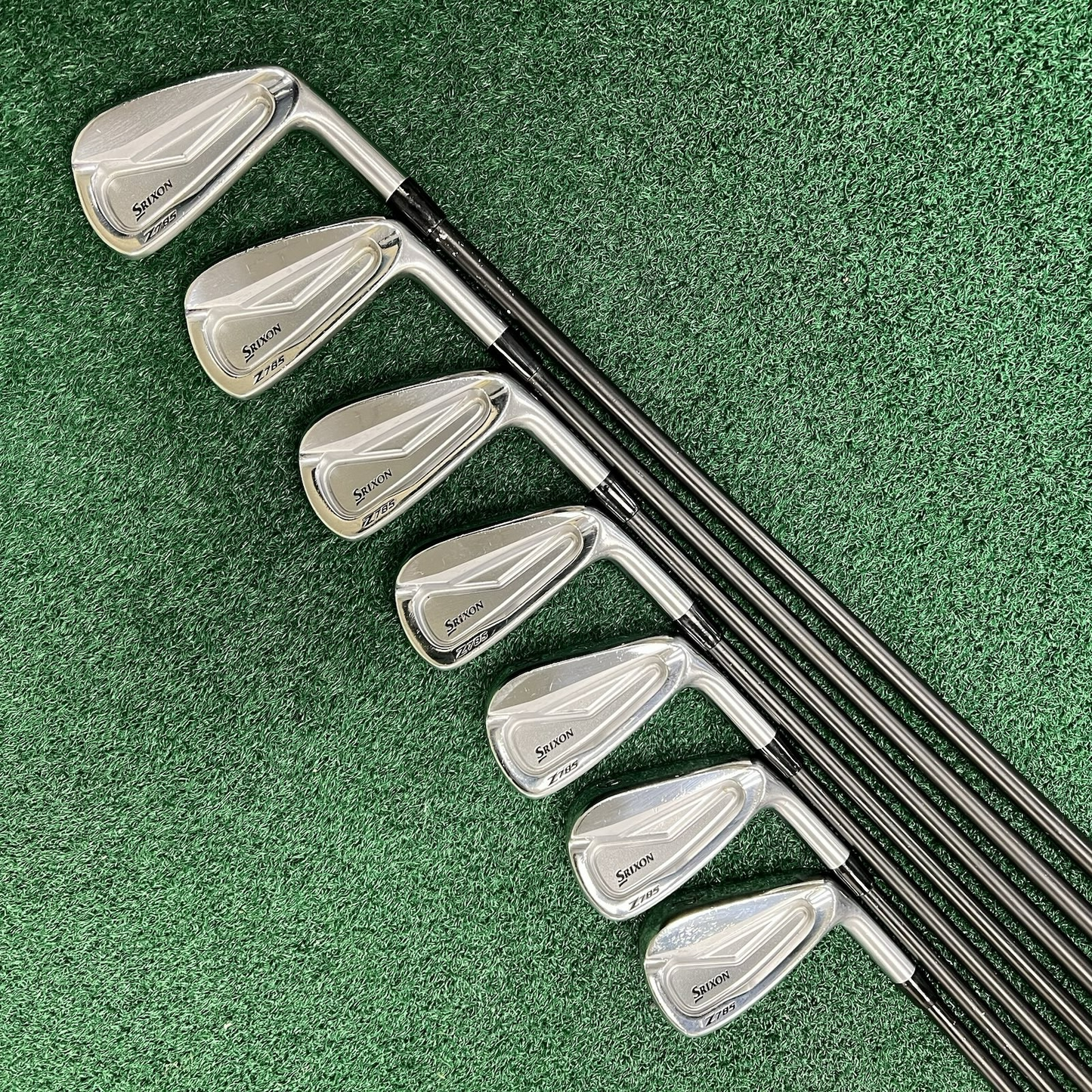 Srixon Z785 Iron Set 4-PW Men's Right Hand KBS Tour Stiff Flex Black Steel Shaft
