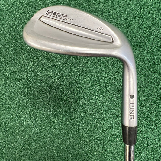 PING Glide 2.0 Black Dot 56°-12° Sand Wedge SW Right Hand AWT Steel Wedge Flex