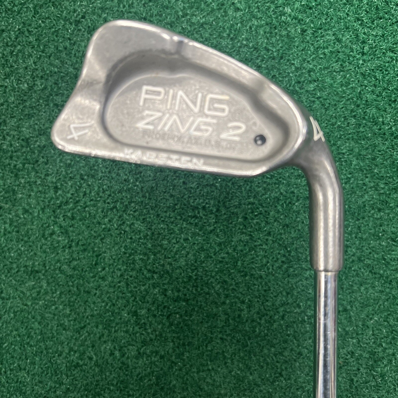 PING ZING 2 Black Dot Single 4 Iron Men's Right Hand JZ Flex Steel Shaft 38.5"