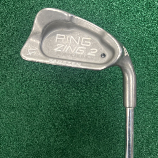 PING ZING 2 Black Dot Single 4 Iron Men's Right Hand JZ Flex Steel Shaft 38.5"