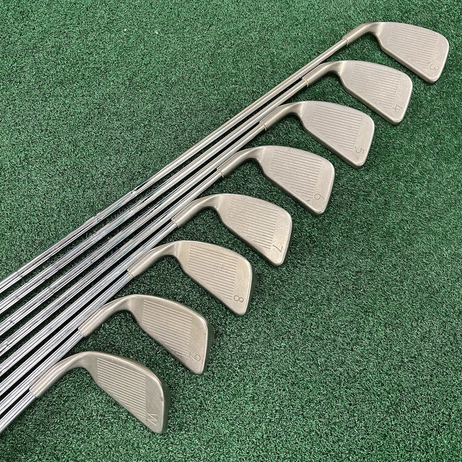 PING Zing 2 Green Dot Iron Set 3-PW JZ Stiff Flex Steel Shafts Right Hand +1/2"