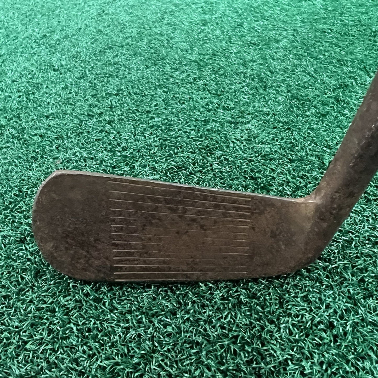 Kilty Kersten 10 Iron Chromium 2 Hickory Shafted Putter 34" Vintage 1920's