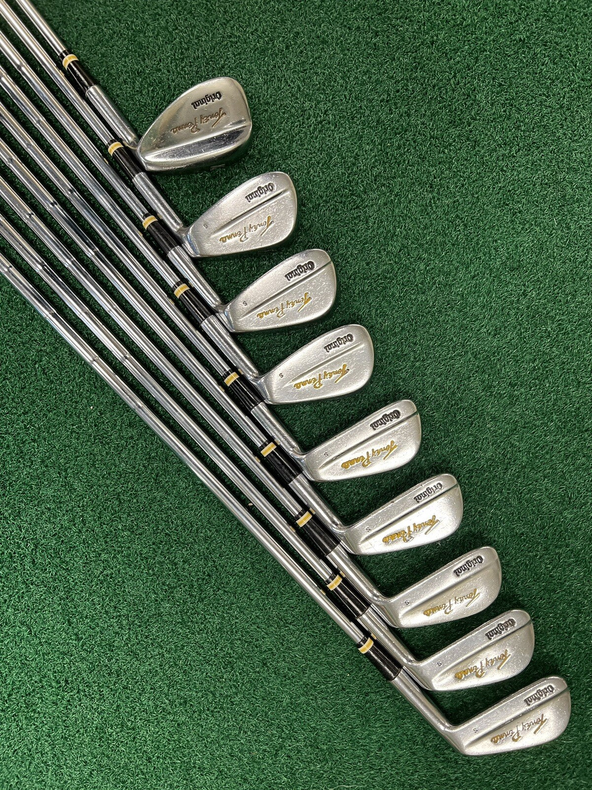 Vintage Forged Toney Penna Original Blades Iron Set 3-PW MRH Stiff Steel