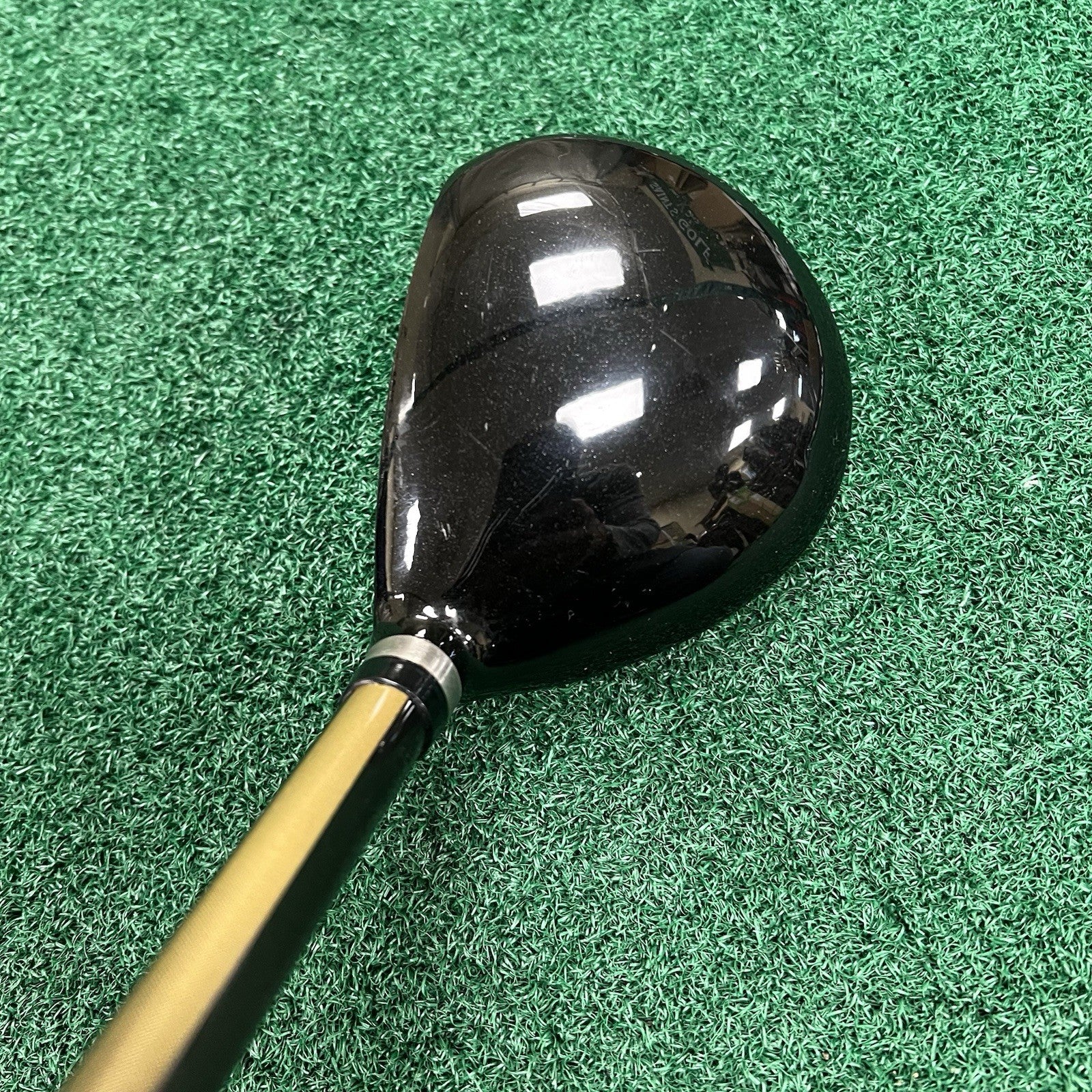 PURESPIN Diamond Face DRIVER 9° Right Handed Graphite Stiff Flex Fat Shaft