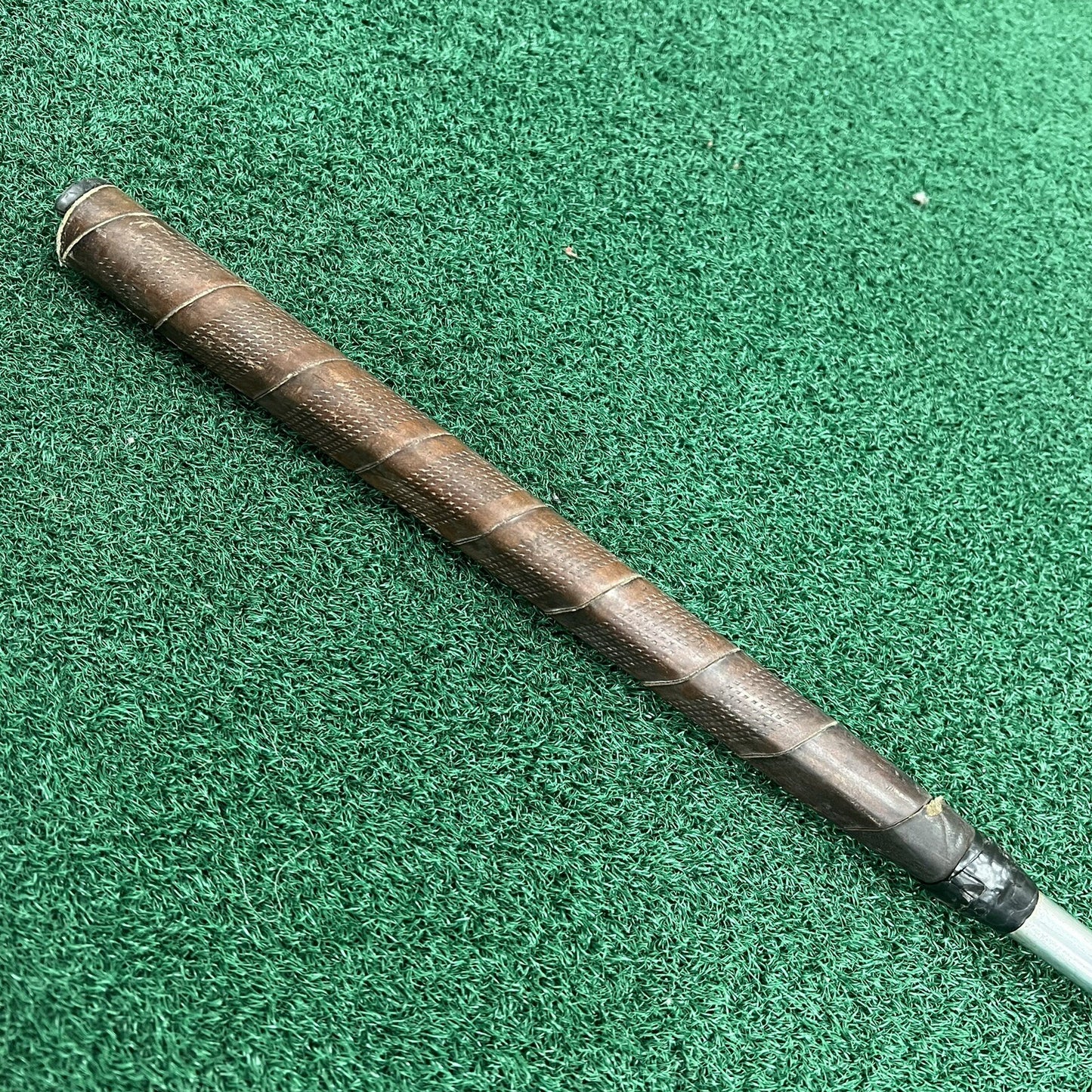 Acushnet Bullseye ML-XM6S Brass Mallet Putter Vintage USA Made MRH 36.5" Length