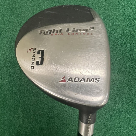 Adams Tight Lies 2 Strong 3 Fairway Wood 13°  Adams Regular GR Shaft 43" Length