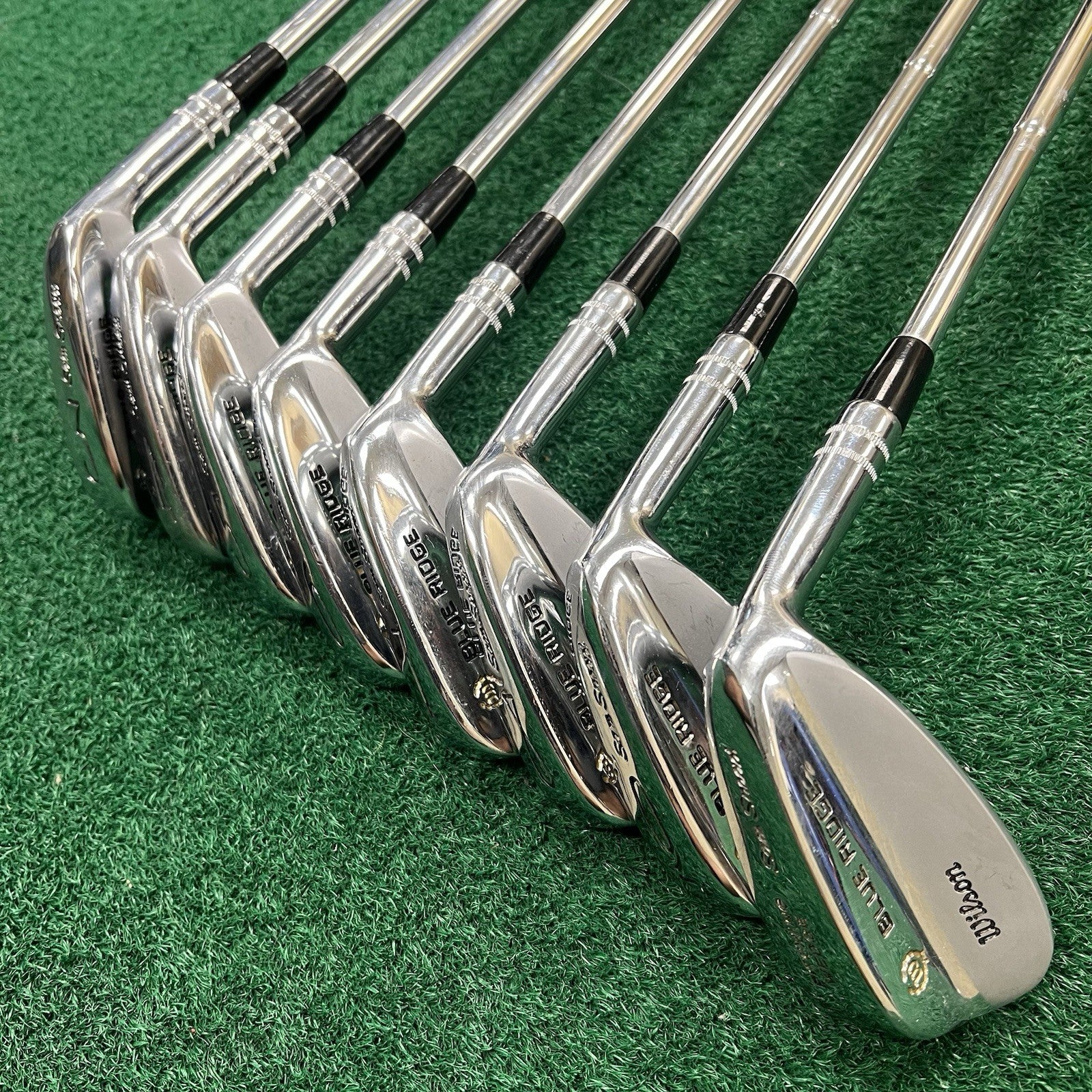 Wilson Sam Snead Blue Ridge 3-PW Iron Set Right Handed Regular Flex Steel CLEAN!
