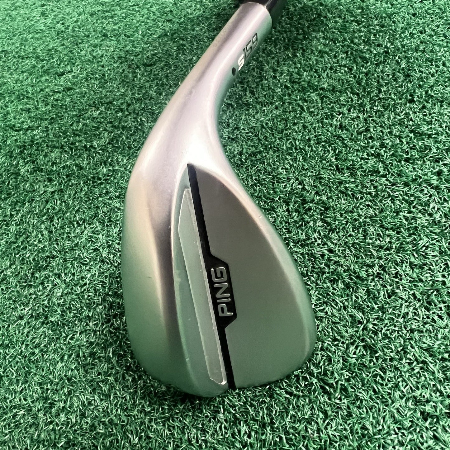 PING S159 Chrome Wedge Black Dot 58°- 10 Wedge Flex Steel Shaft Men's Right Hand