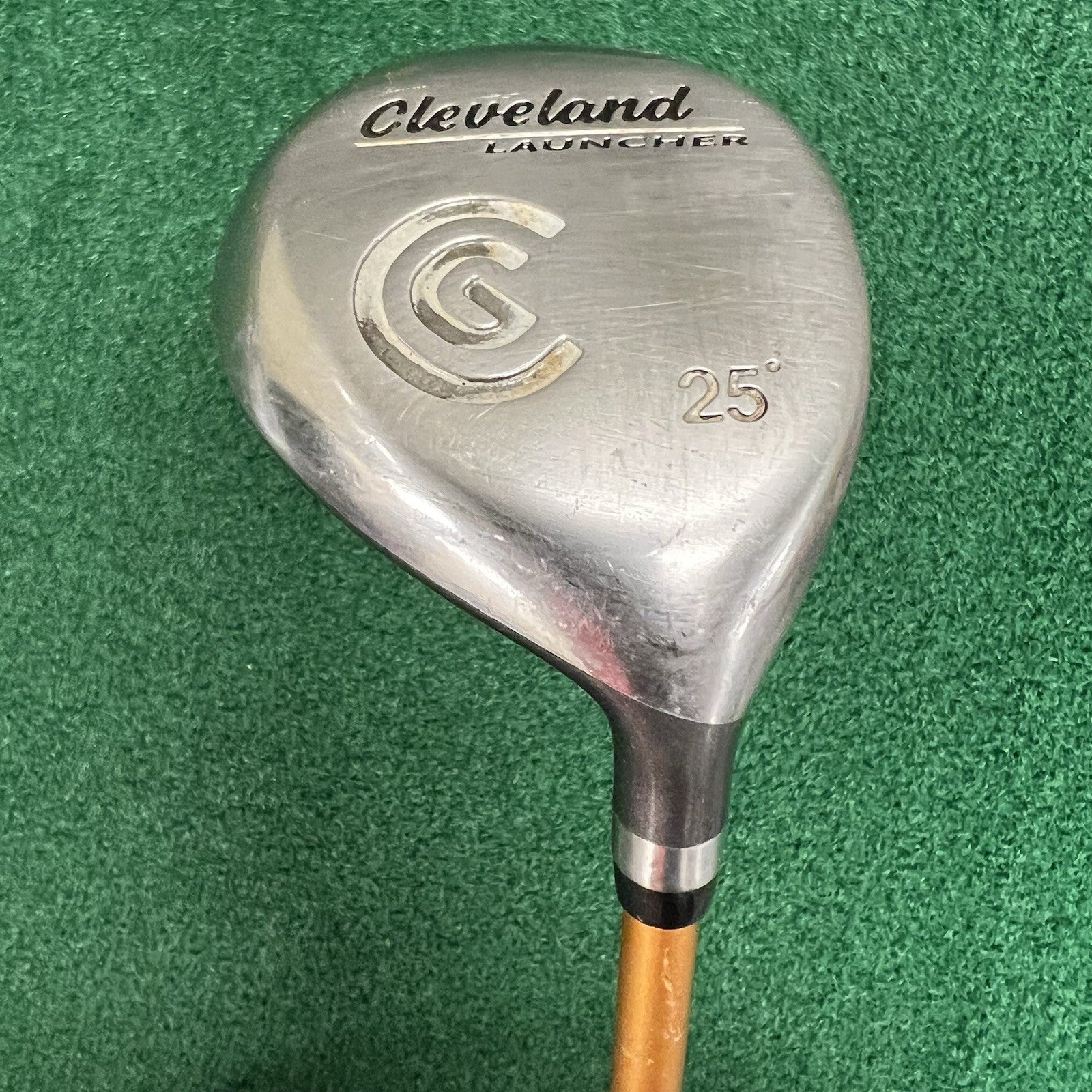 Cleveland Launcher 9 Fairway Wood 25° Launcher Gold 65g Regular Graphite Mens RH