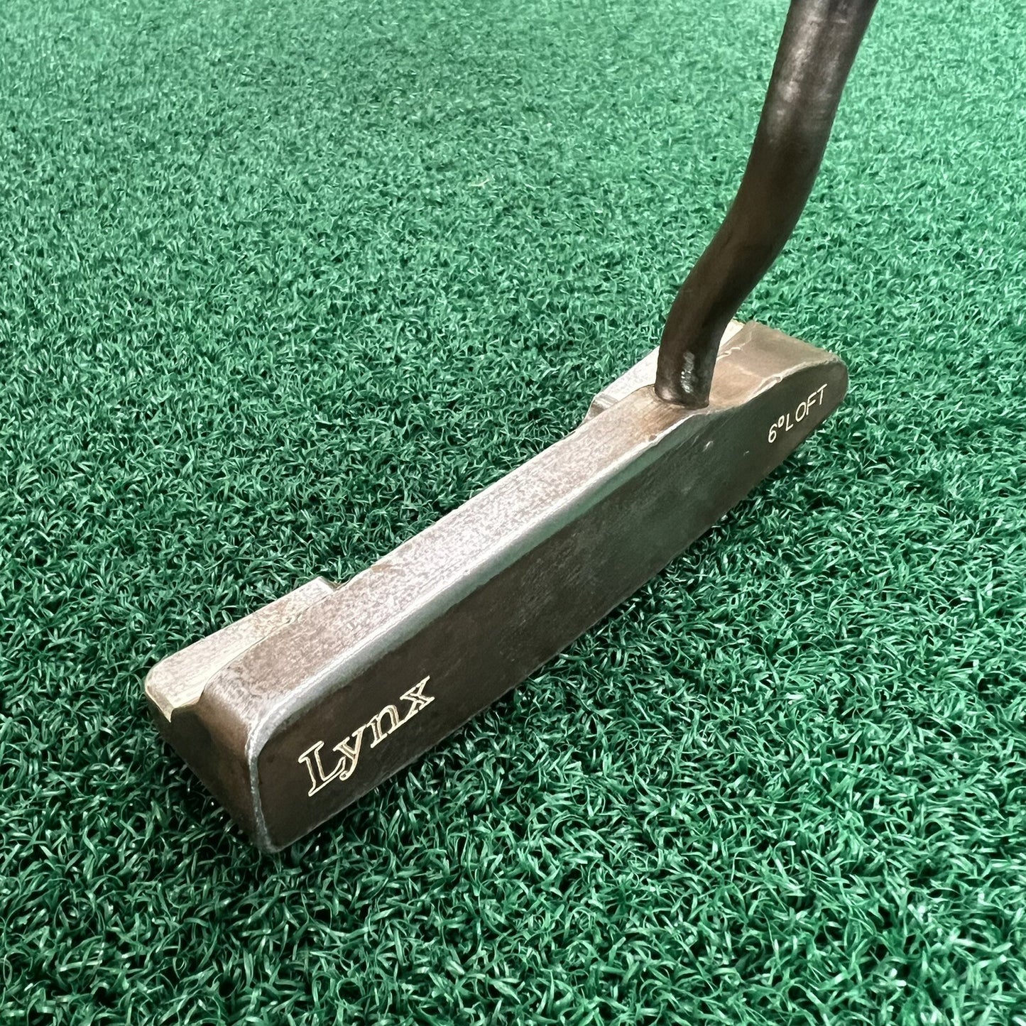 LYNX LPM-B6 Carbon Steel Blade Putter Men's Right Hand 35.5" All Original Steel