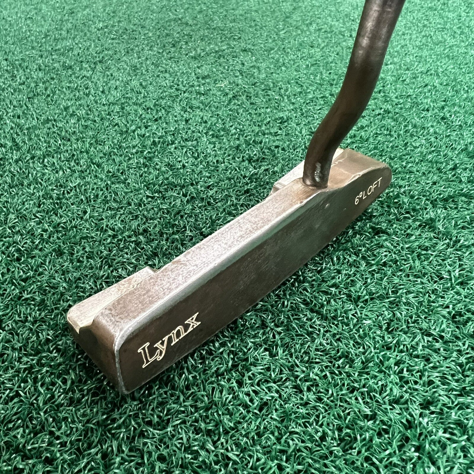 LYNX LPM-B6 Carbon Steel Blade Putter Men's Right Hand 35.5" All Original Steel