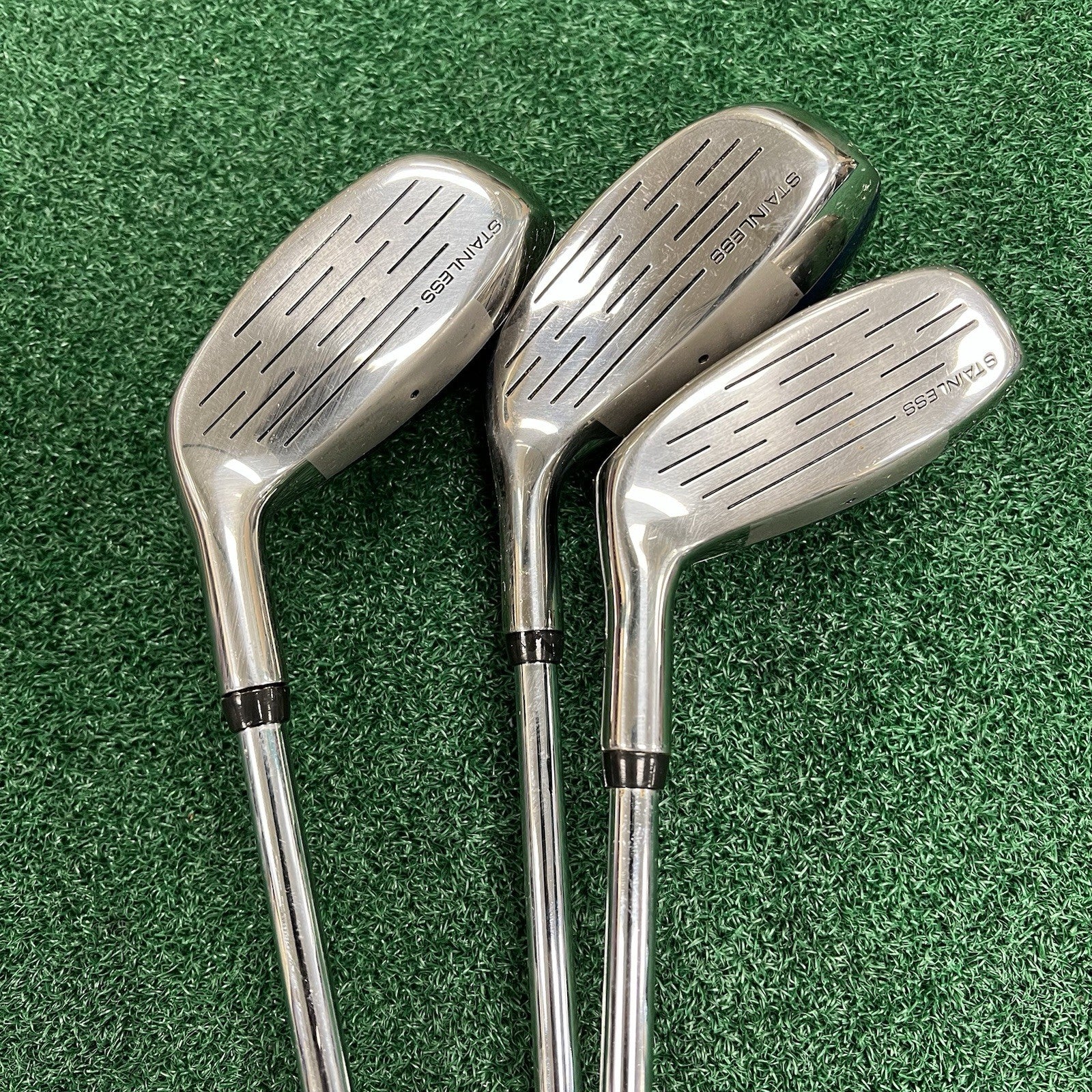 Linksman WPS Hybrid Rescue Set MRH 19°-22°-25° Regular Flex Steel Shafts