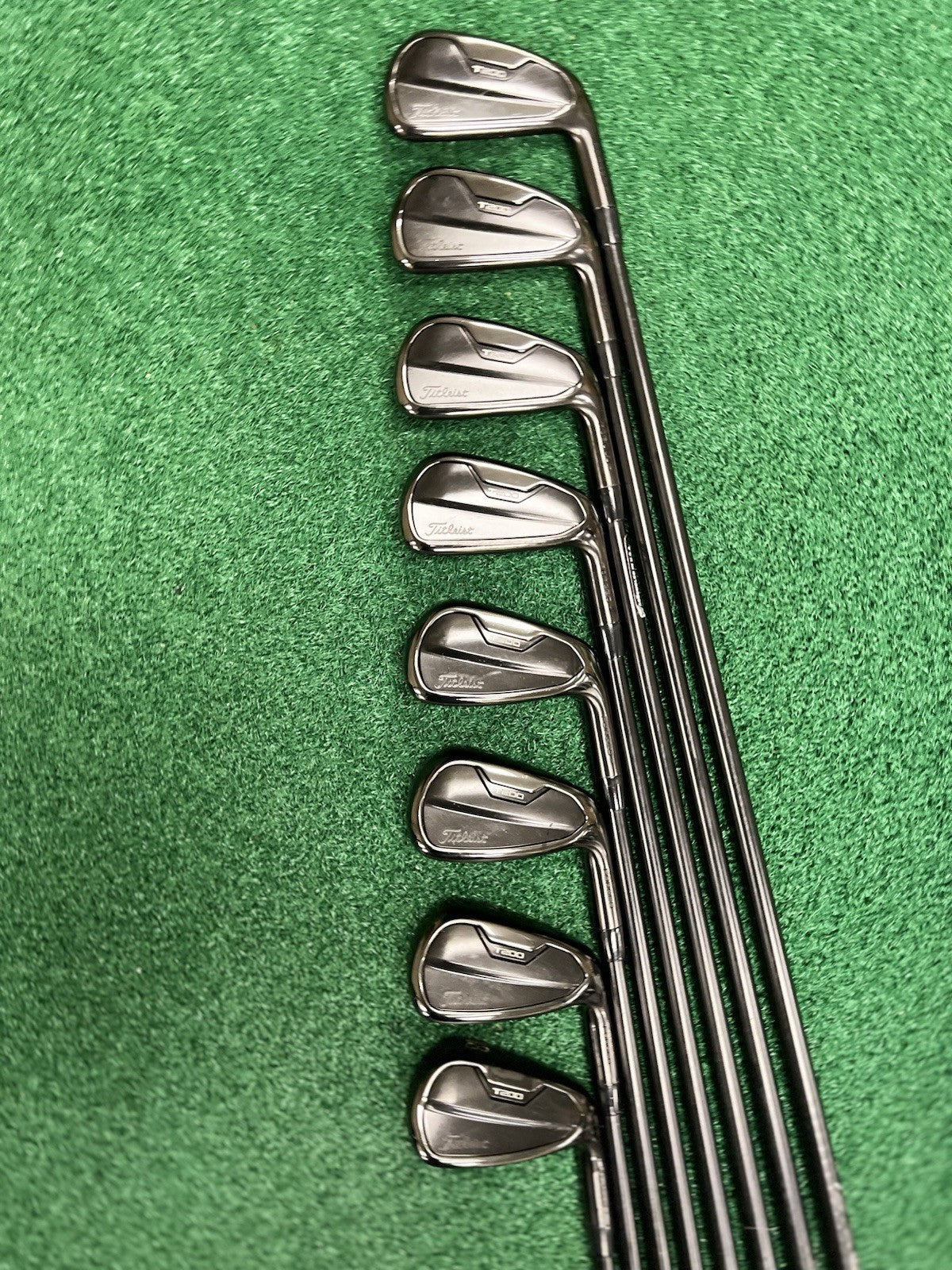 Titleist T200 Black Onyx Iron Set 4-PW+48° MRH Extra Stiff Project X LZ Steel