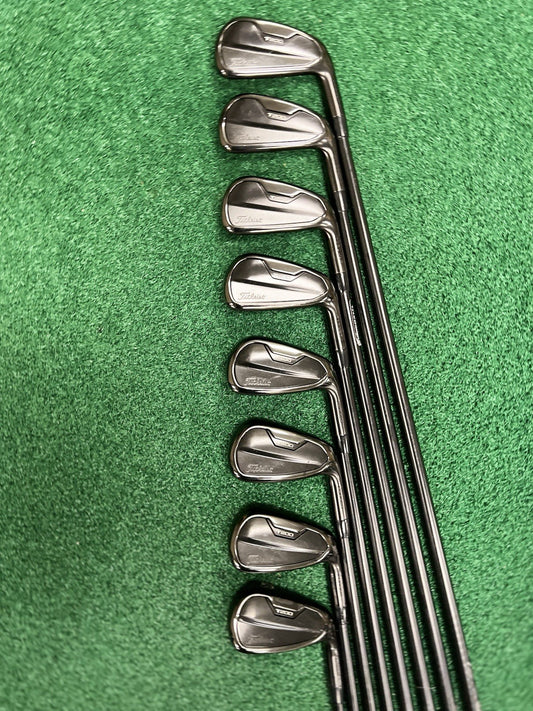 Titleist T200 Black Onyx Iron Set 4-PW+48° MRH Extra Stiff Project X LZ Steel