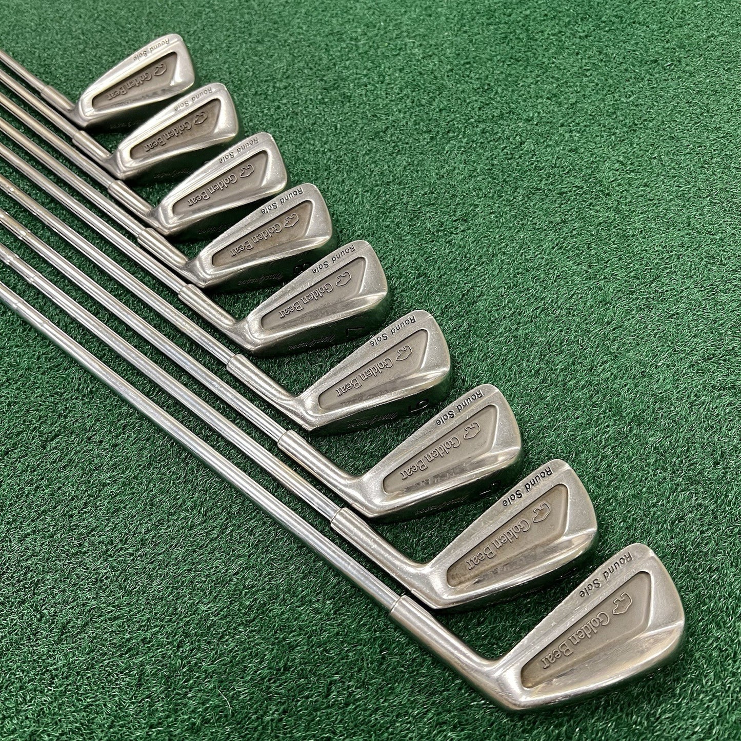 Macgregor Golden Bear Round Sole Iron Set 3-PW+SW Regular Flex Steel Right Hand