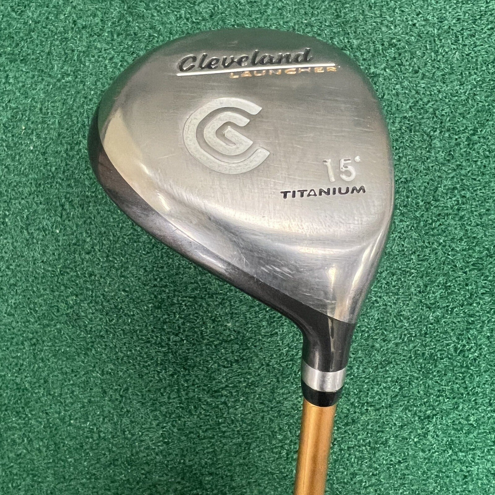 Cleveland Launcher 3 Wood 15° MRH 43.25 Regular Flex Graphite Shaft Clean!