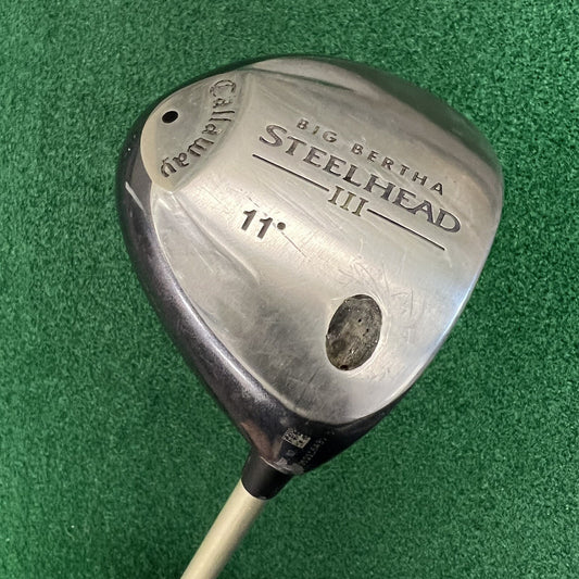 Callaway Big Bertha Steelhead III Ladies RH LRH 11° Driver Graphite Women's Flex
