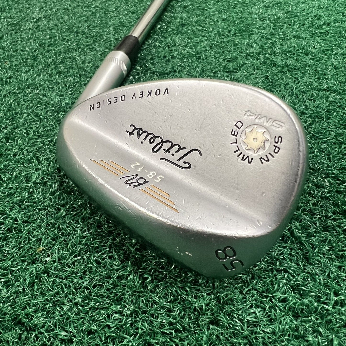 Titleist Vokey Design 58-12 SM4 58° Lob Wedge Men's Right Hand Wedge Flex Steel