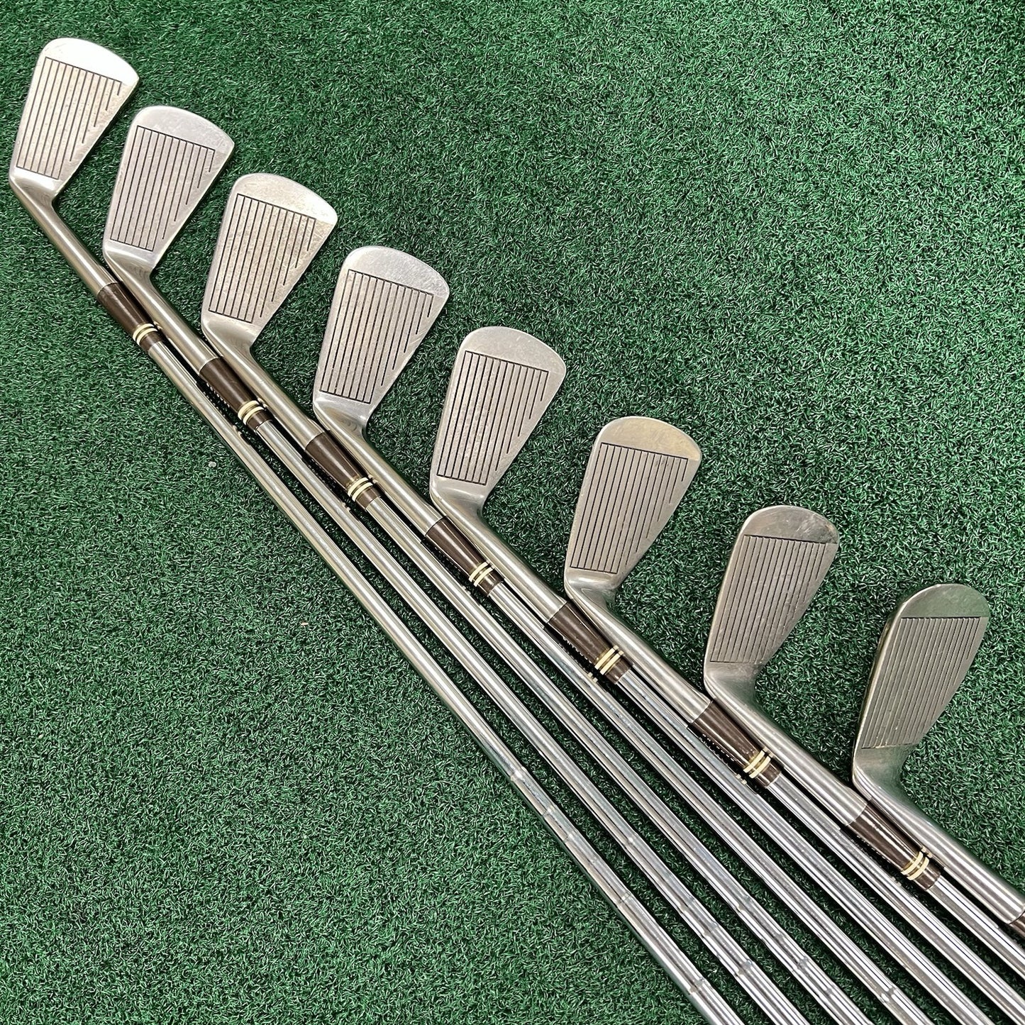 Rare Vintage MacGregor VIP Jack Nicklaus 3-PW MRH Medium Flex Steel Shafts