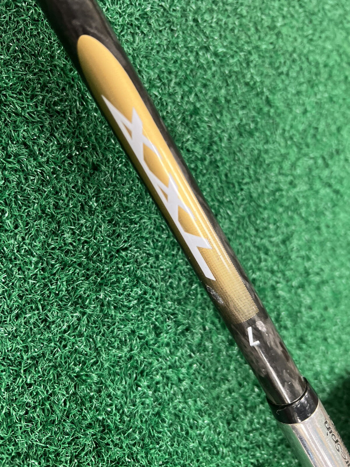 PURESPIN GOLF Diamond Face (7) IRON Right Handed XXL Jumbo Graphite Shaft Stiff
